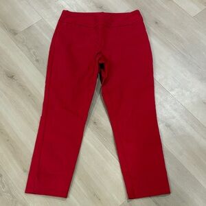 Renuar Women's Casual Red Pants